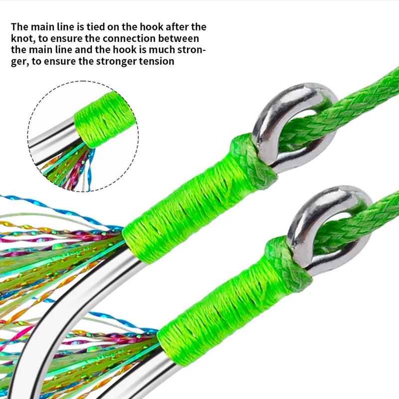 Heavy Duty Double Jig Assist Hooks For Saltwater Jigging