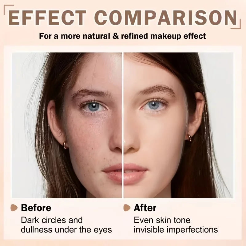 Vividveu Magic Mineral Liquid Foundation Silky Matte Flawless Finish