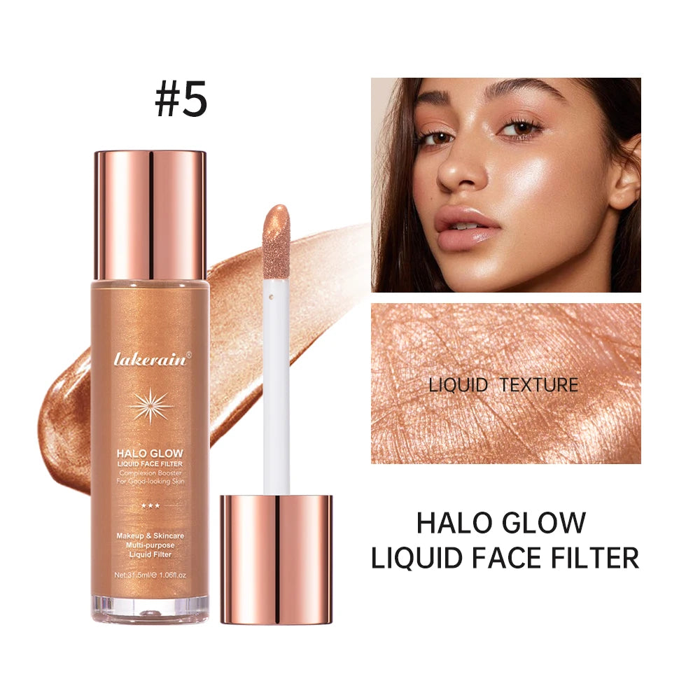 Lakerain Halo Glow Liquid Face Contouring Pearlescent Skin Brightener