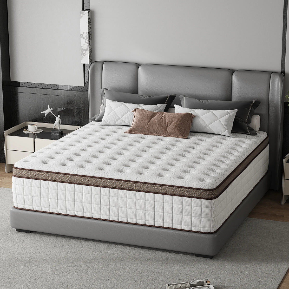 Medium Firm Hybrid Memory Foam And Pocket Spring Mattress