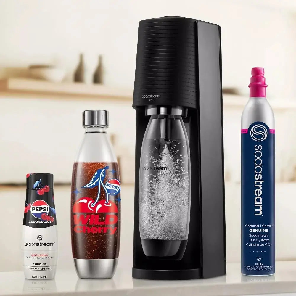 XMSJ Soda Maker Kit With Flavor Boost Carbonation Machine