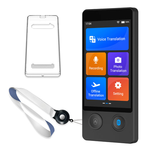 Wooask W12 Portable Voice Translator Device Featuring 144 Languages