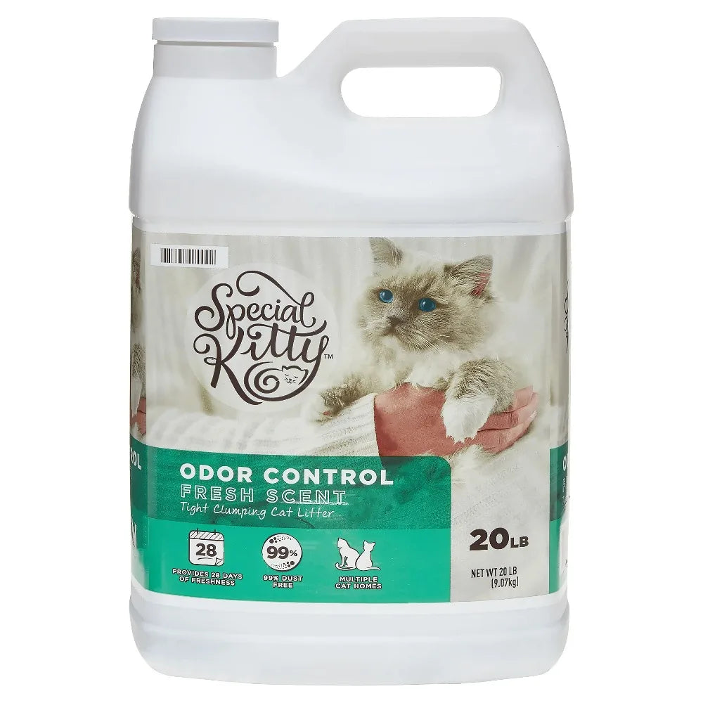 Special Kitty Clumping Cat Litter Fresh Scent Odor Control Formula