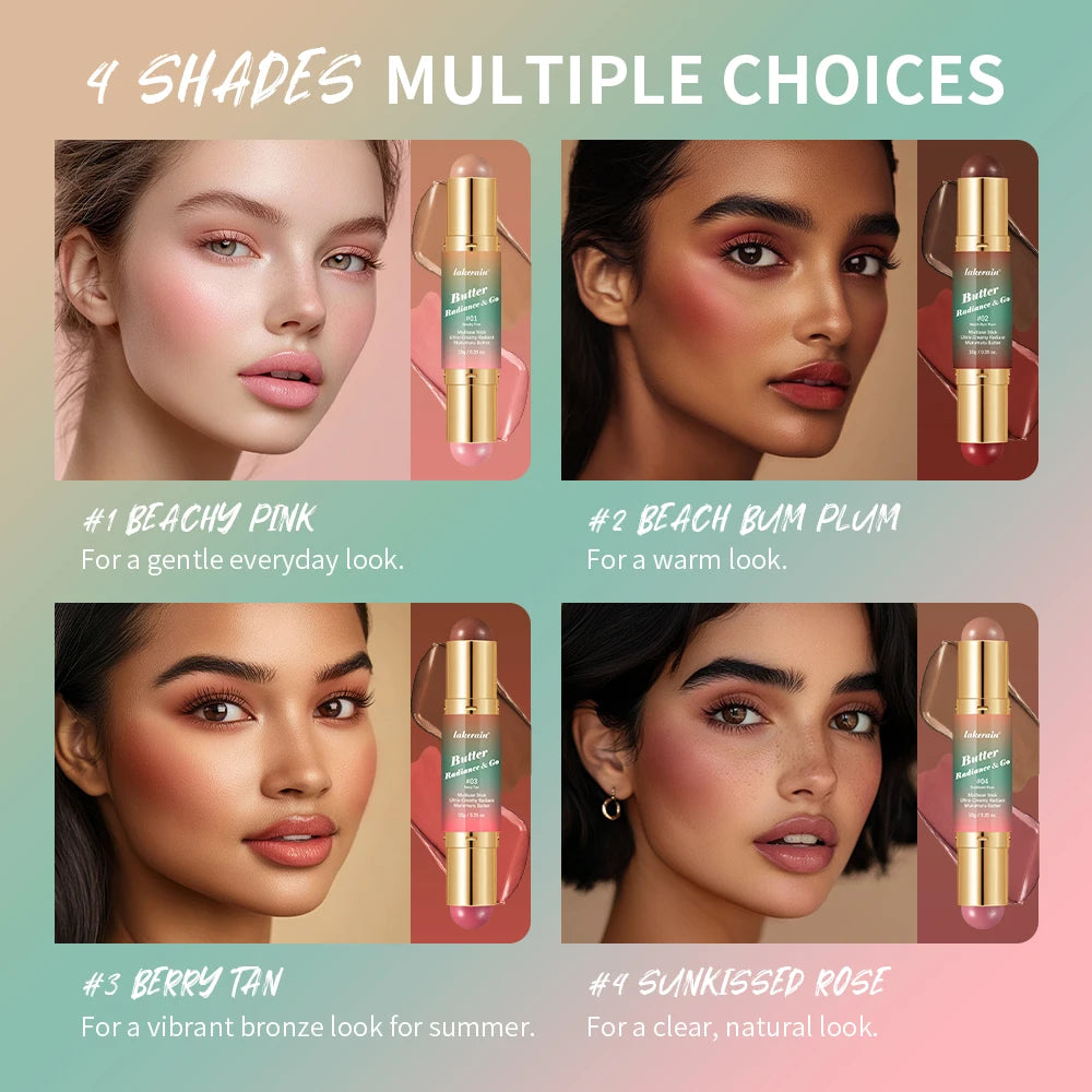 Lakerain Moisturizing Butter Makeup Stick For Face And Lips