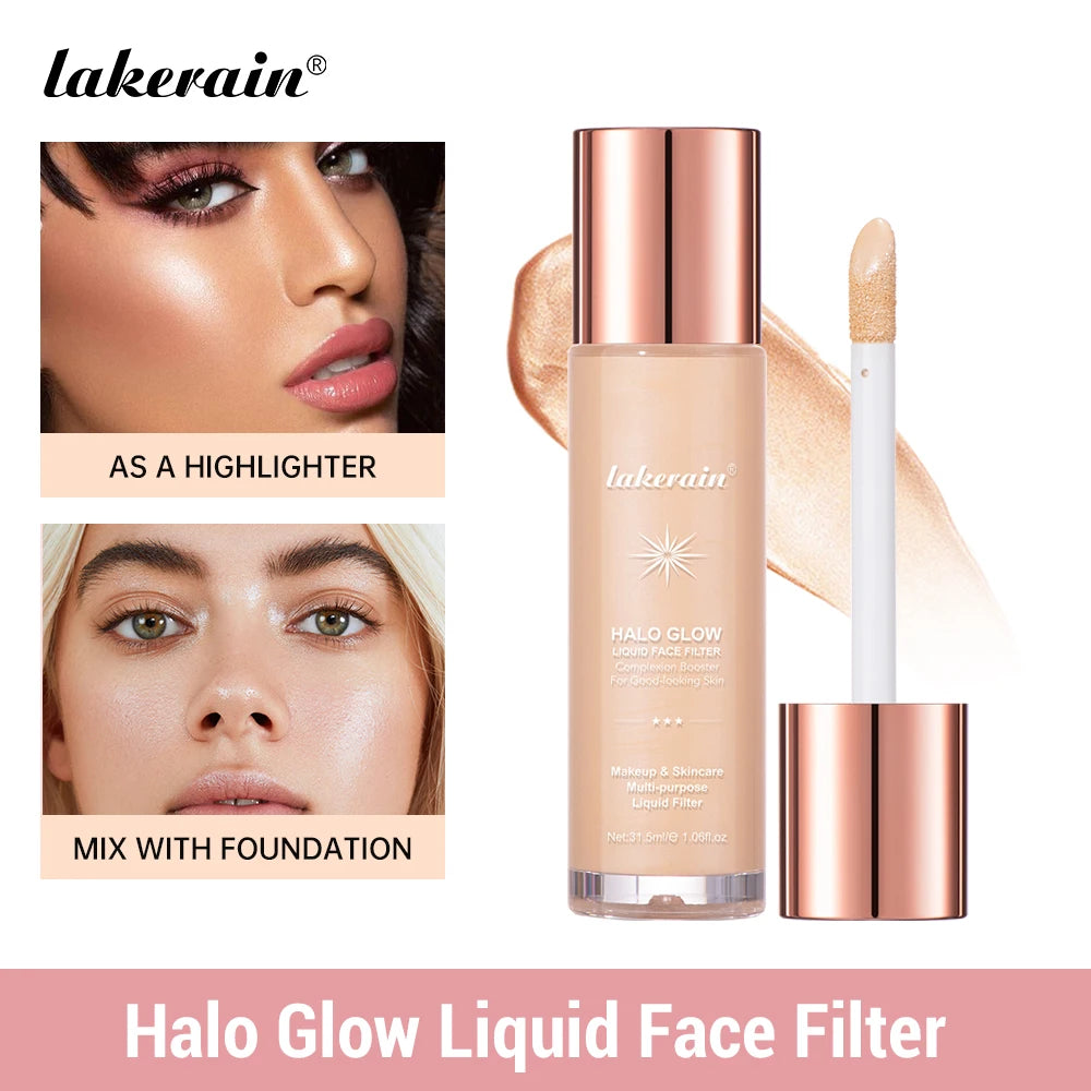 Lakerain Halo Glow Liquid Face Contouring Pearlescent Skin Brightener