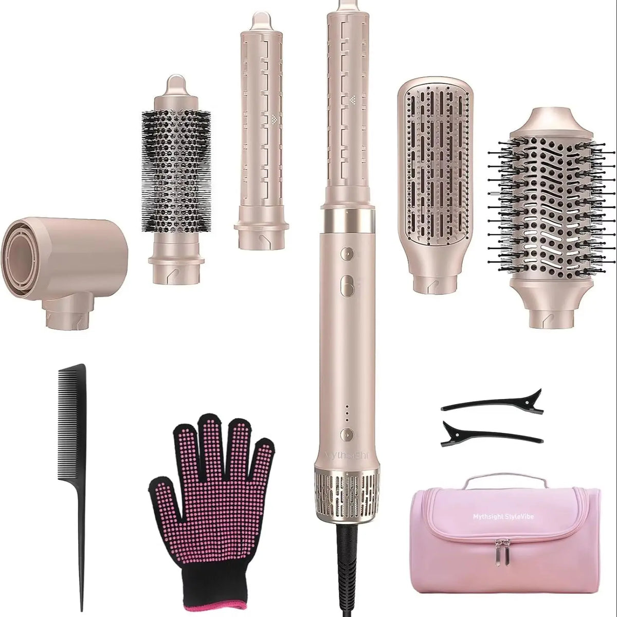 Mythsight 6-In-1 Air Styler Hair Dryer Brush For Volumizing