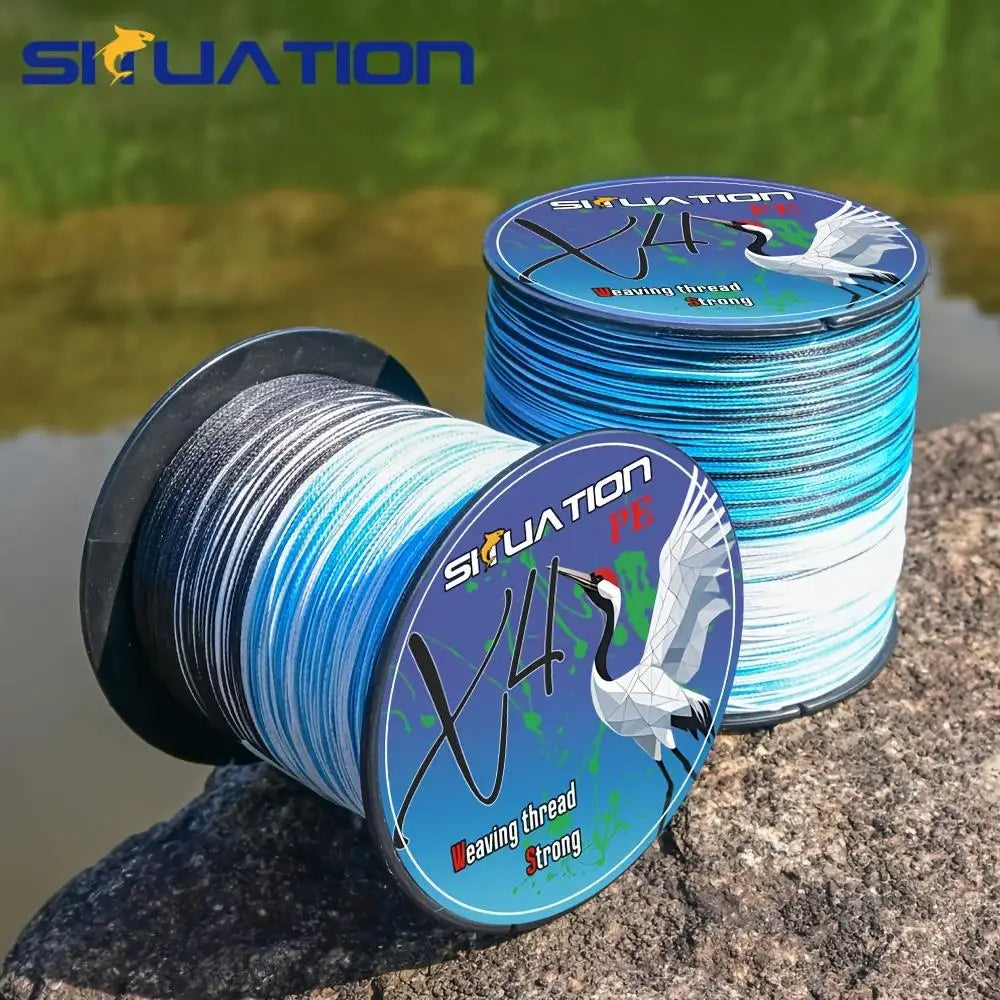 Durable Braided PE Fishing Line For Lure And Saltwater