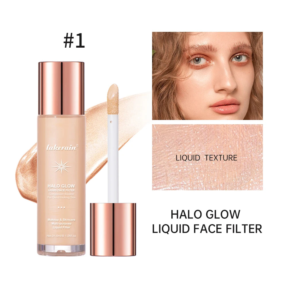 Lakerain Halo Glow Liquid Face Contouring Pearlescent Skin Brightener