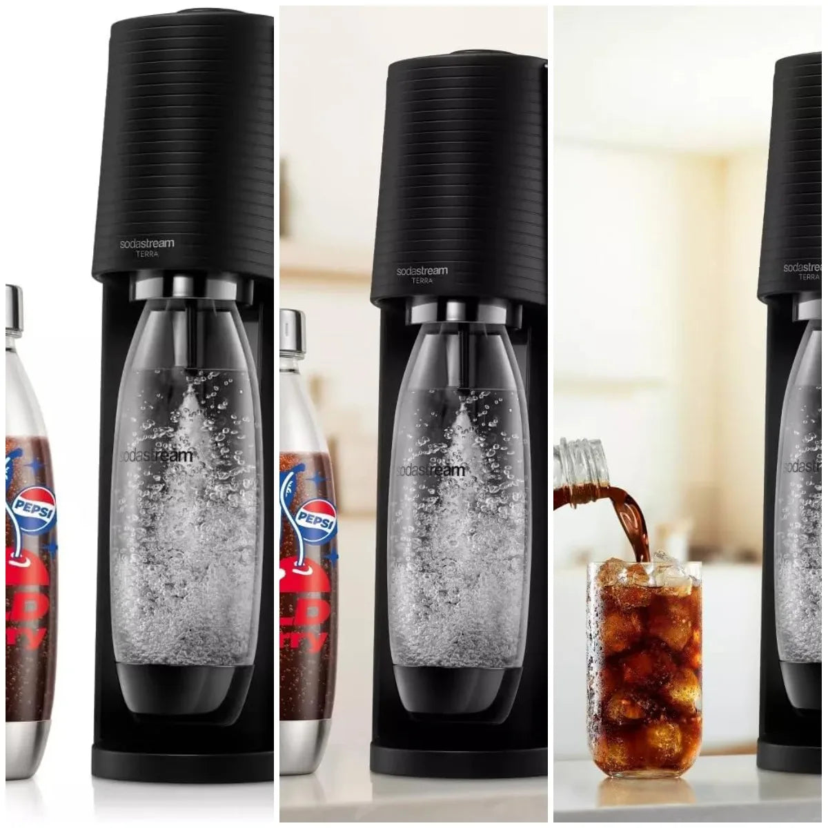 XMSJ Soda Maker Kit With Flavor Boost Carbonation Machine