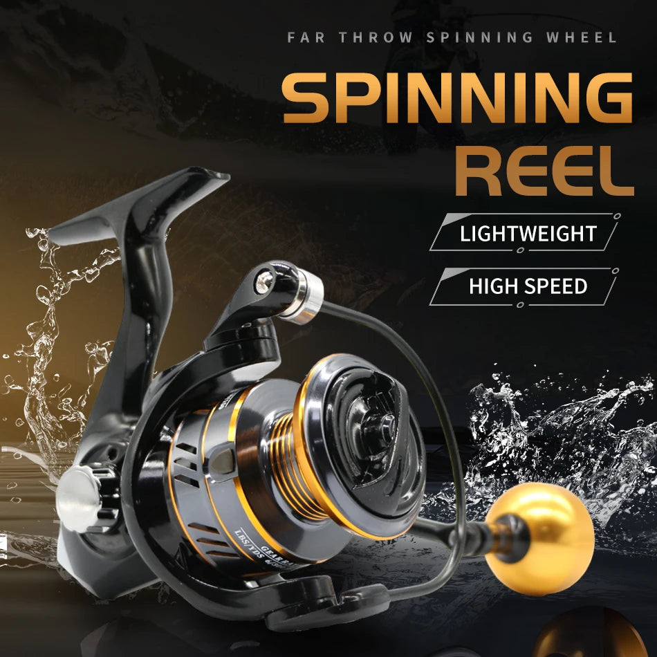 Rooblinos High Speed Spinning Fishing Reel With Metal Cup