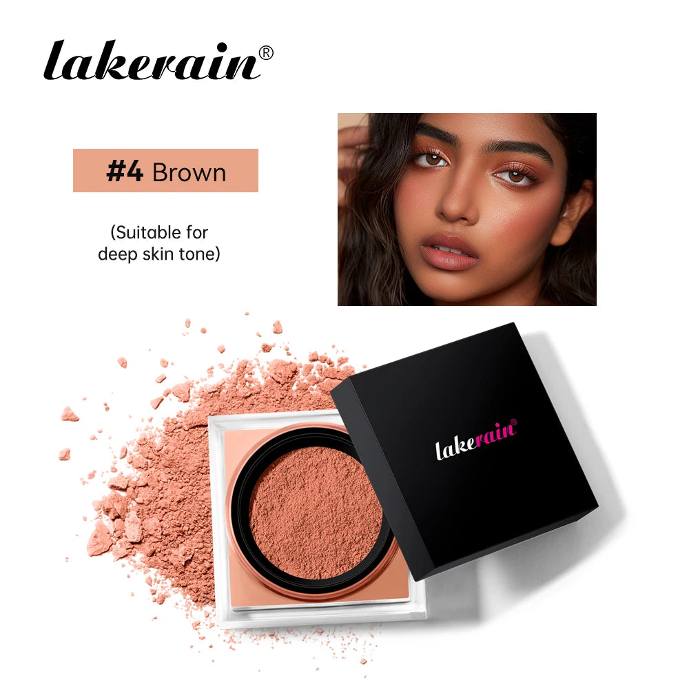 Lakerain Loose Baking Setting Powder Mattifying Waterproof Face Makeup
