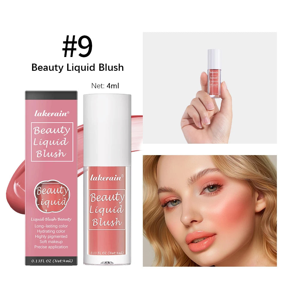 Lakerain Liquid Blush Blendable Long Wearing Cheek Tint Face