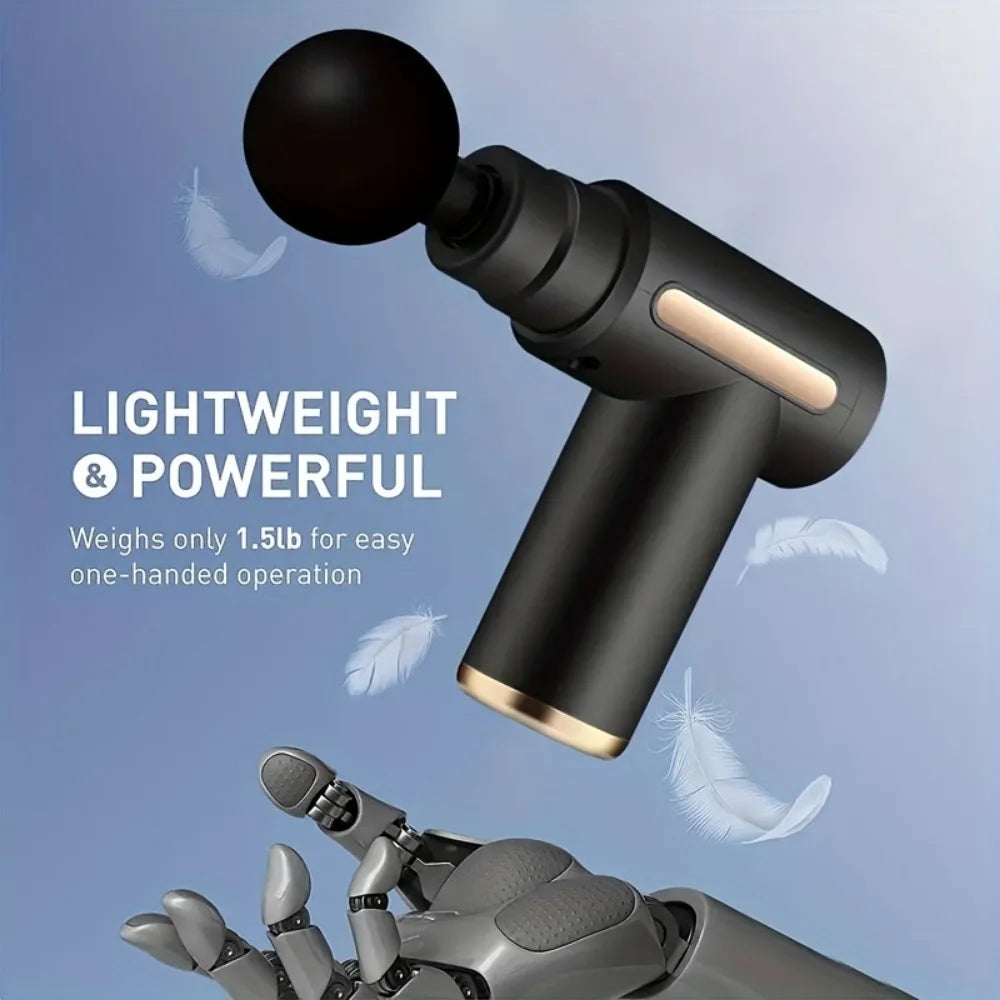 Portable Percussion Massage Gun For Deep Tissue Relaxation