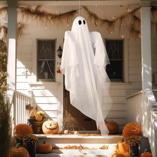 Halloween Hanging Glowing Ghost Decoration For Outdoor Indoor Use