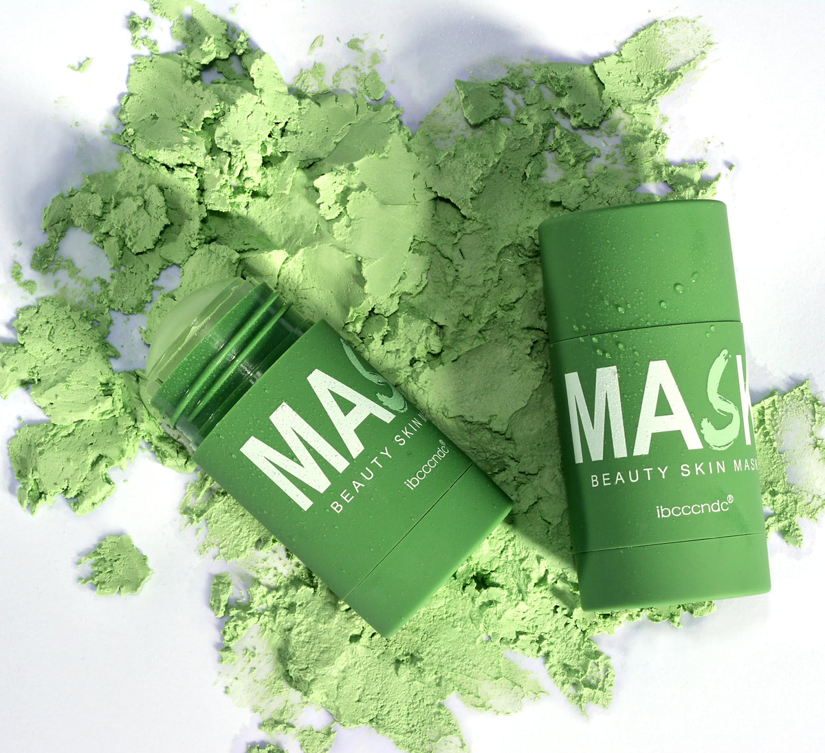 Green Tea Cleansing Mask Stick For Oily Face Pore Control