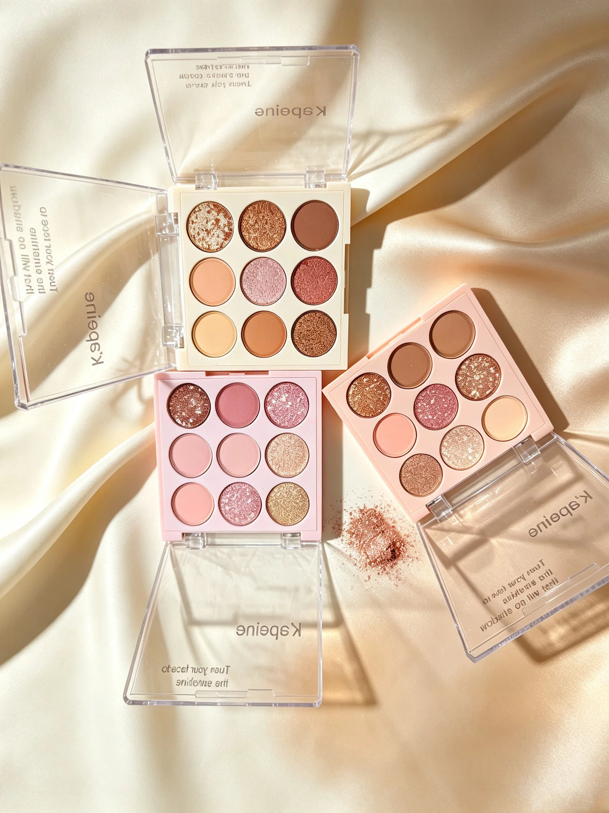 9 Grid Multifunctional Highlighter Blush Contour Palette