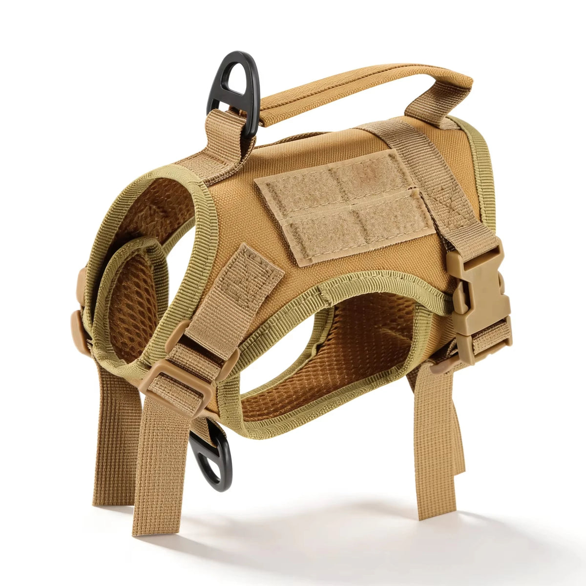 Adjustable Tactical Cat Harness Vest And Leash Set With Handle