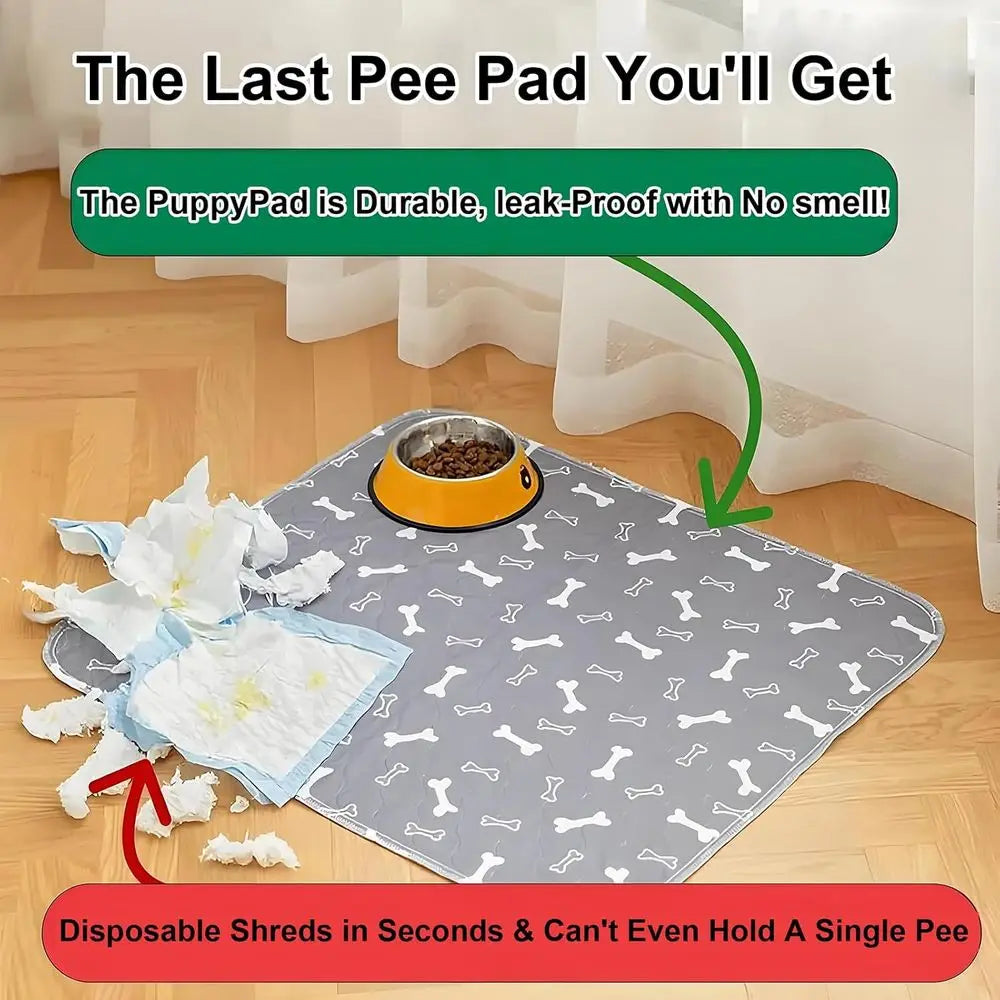 Reusable Leak Proof Puppy Pads With Pheromone Training Mats