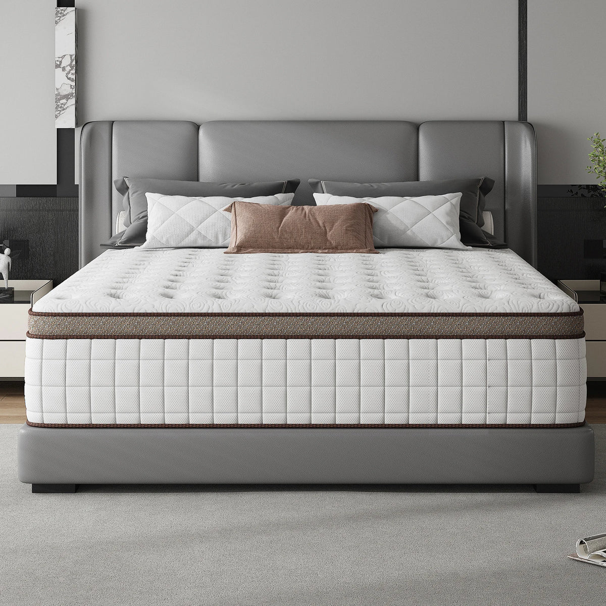 Medium Firm Hybrid Memory Foam And Pocket Spring Mattress