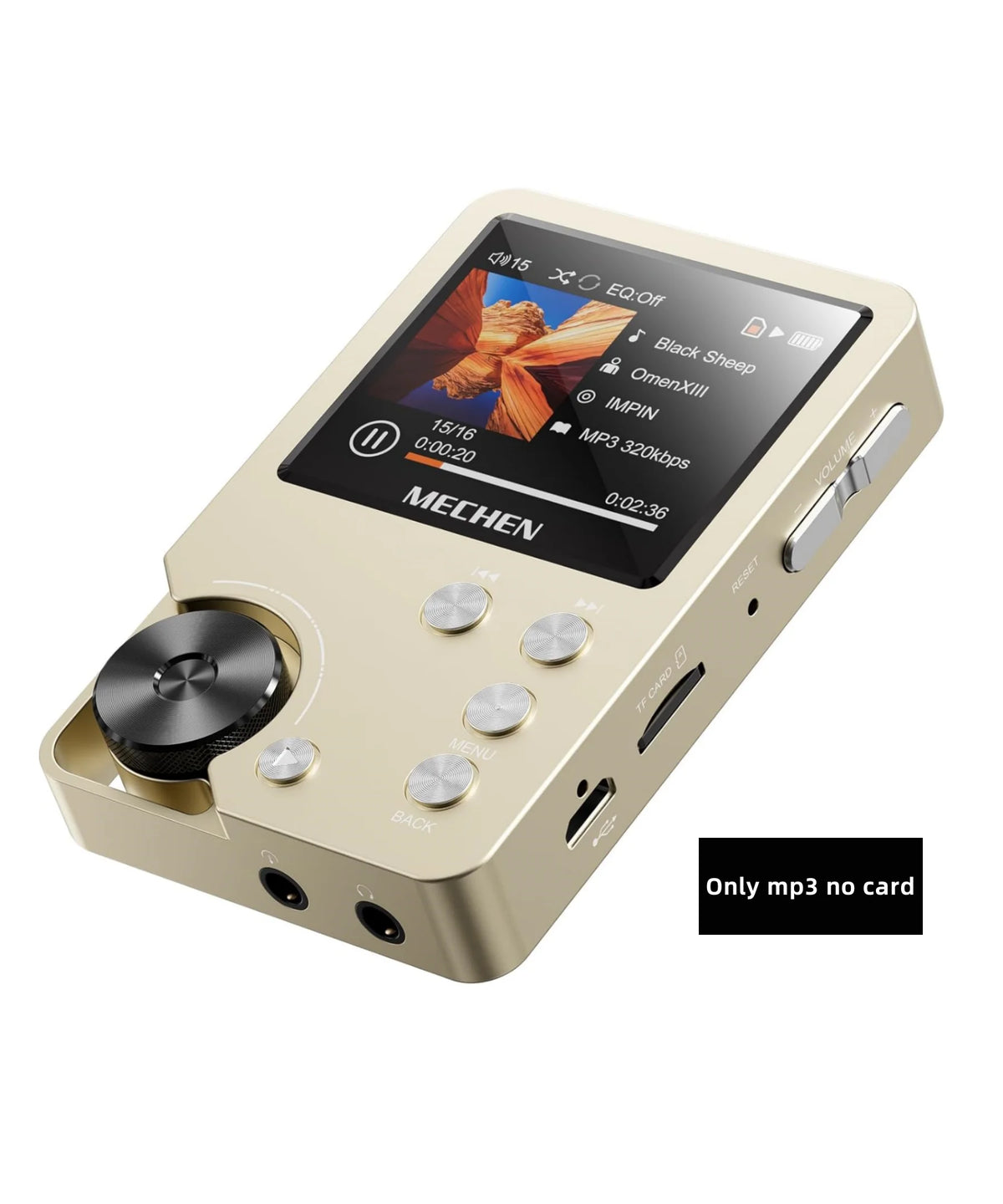 Mechen Lossless Metal MP3 Player With DSD And FLAC Support