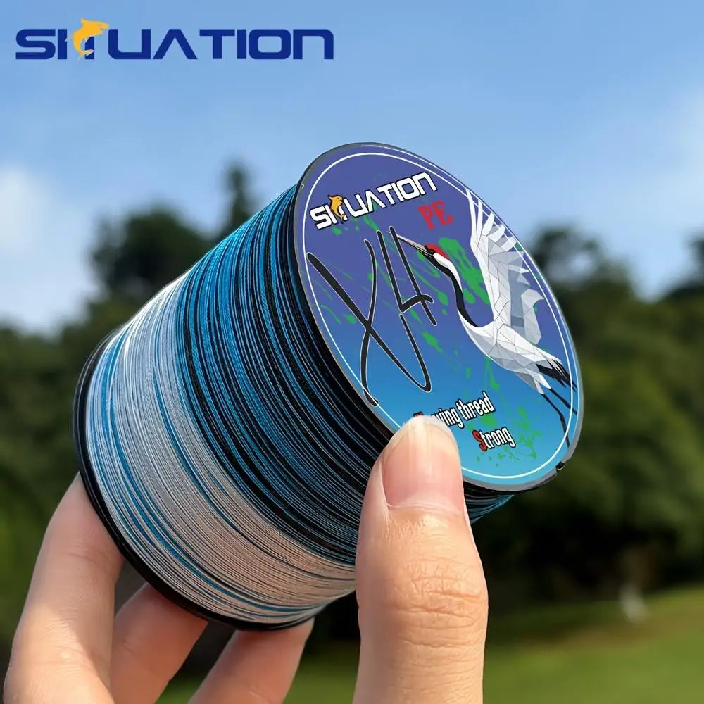 Durable Braided PE Fishing Line For Lure And Saltwater