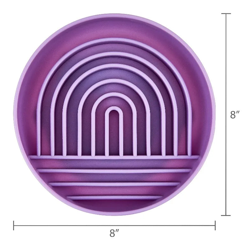 Silicone Slow Feeder Bowl For Pets With Healthy Interactive Mealtimes