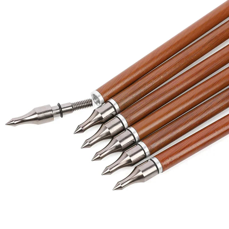 Ameyxgs Mixed Carbon Archery Arrows With Shield Turkey Feathers