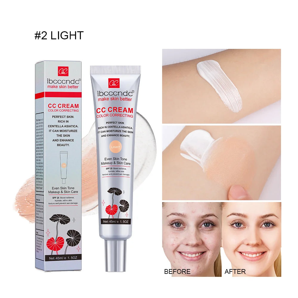 Lakerain Brightening CC Cream Long Lasting Color Correcting Foundation