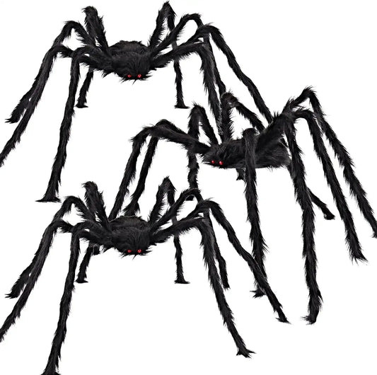 Joyfy Realistic Giant Spider Halloween Yard Decorations