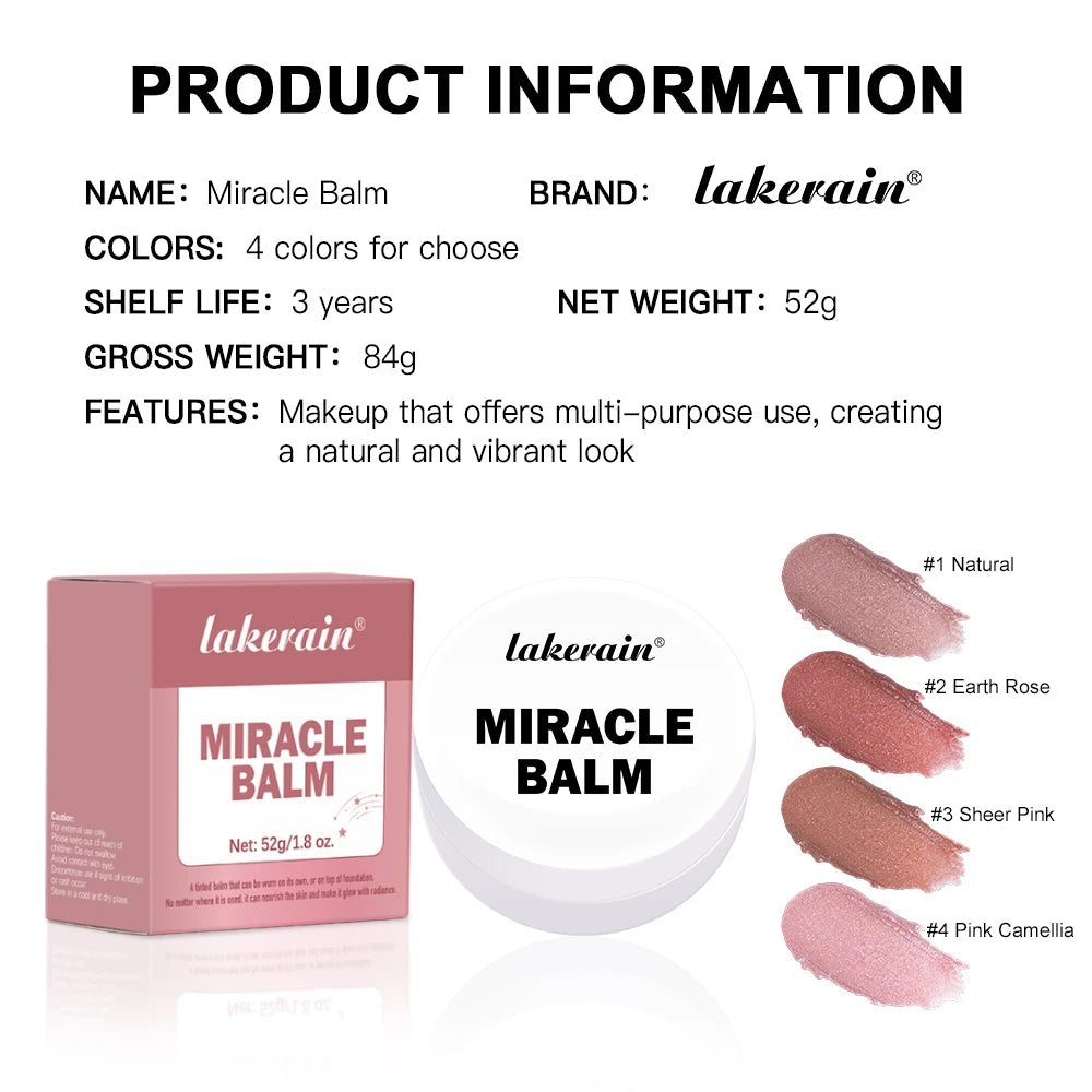 Lakerain Multi Purpose Cream Blush For Face Lips And Eyes