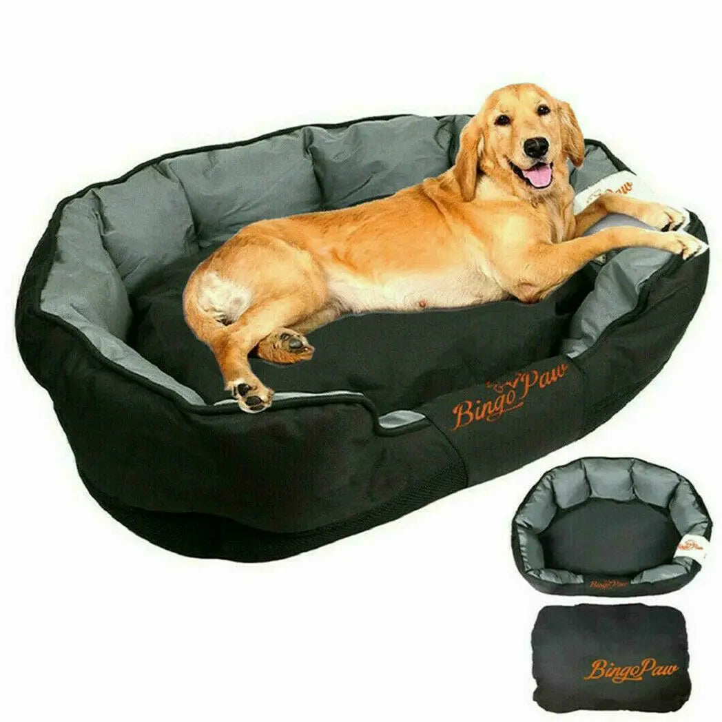 Borwart Waterproof Orthopedic Dog Bed With Cotton Fill