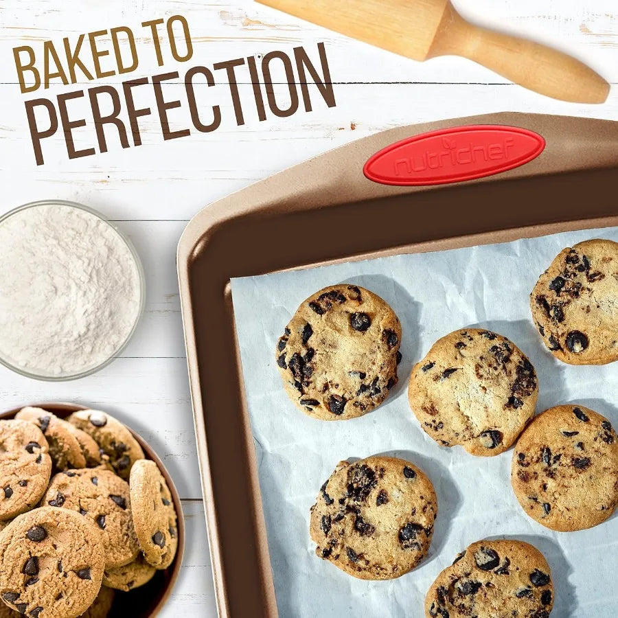 Nonstick Carbon Steel Bakeware Set With Cake Loaf Muffin Pans