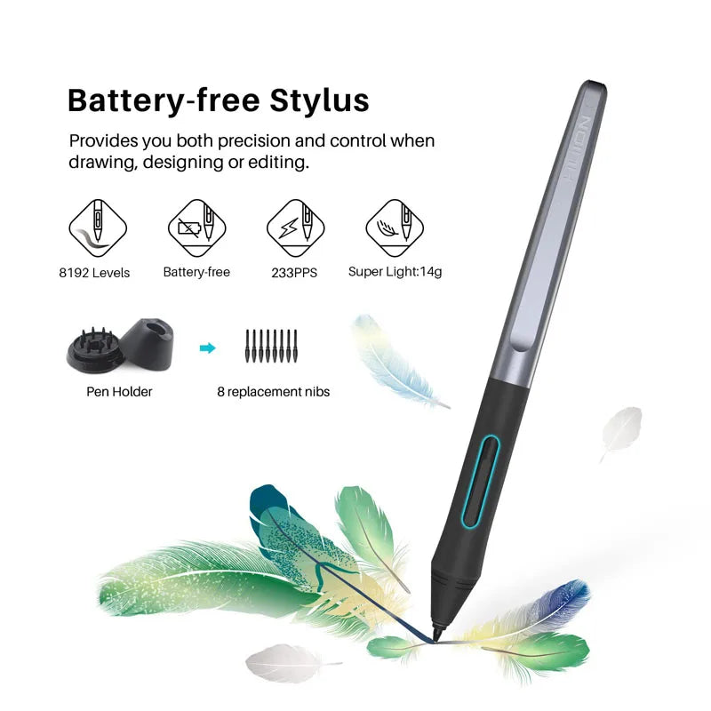 Huion Inspiroy H1060P Graphics Drawing Tablet With 8192 Pressure Levels