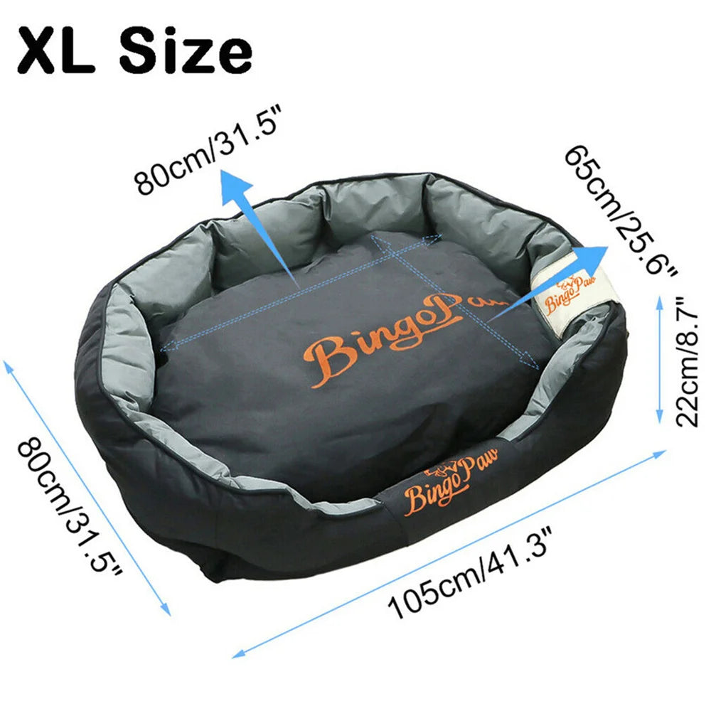 Borwart Waterproof Orthopedic Dog Bed With Cotton Fill