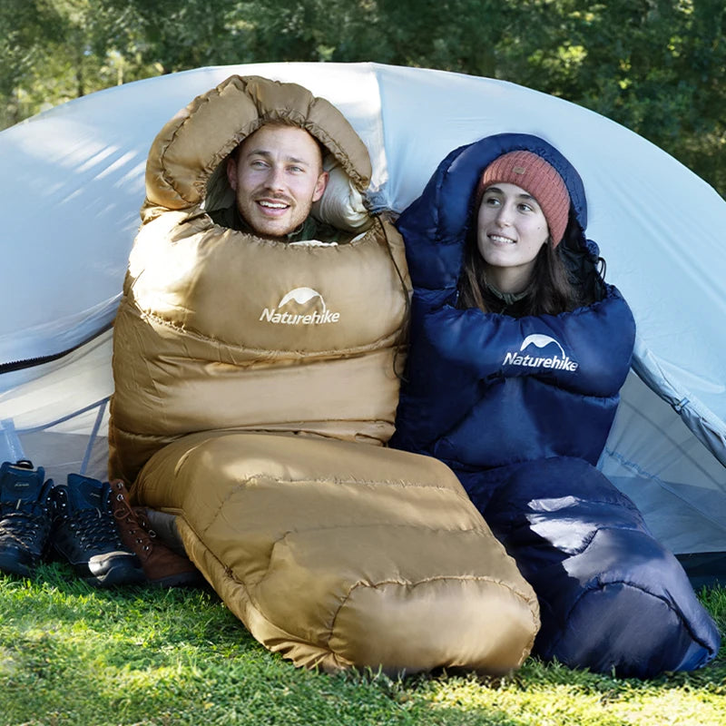 Naturehike Adult Mummy Sleeping Bag For Winter Outdoor Camping
