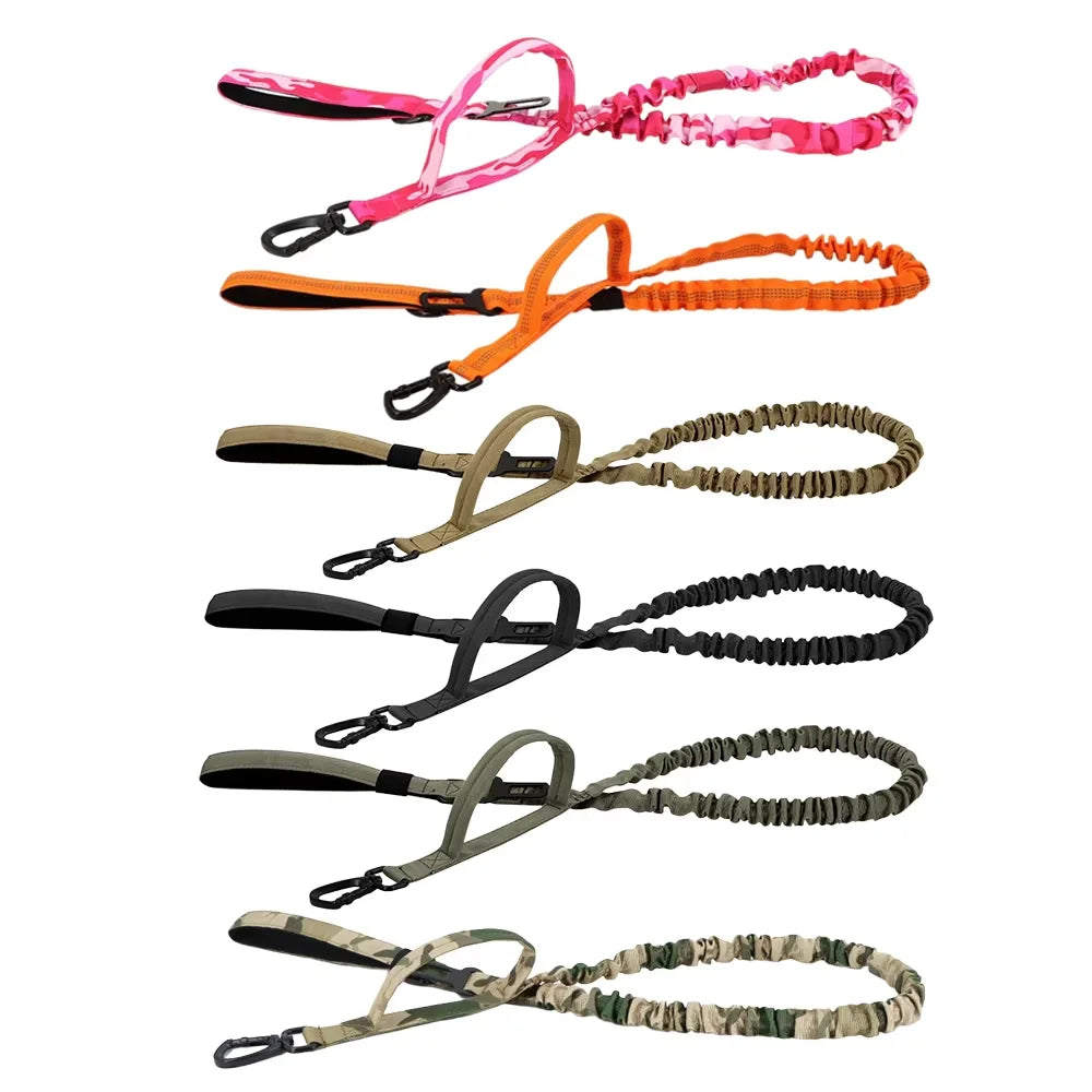 Petavel Adjustable Dog Leash With Quick Release And Dual Handles
