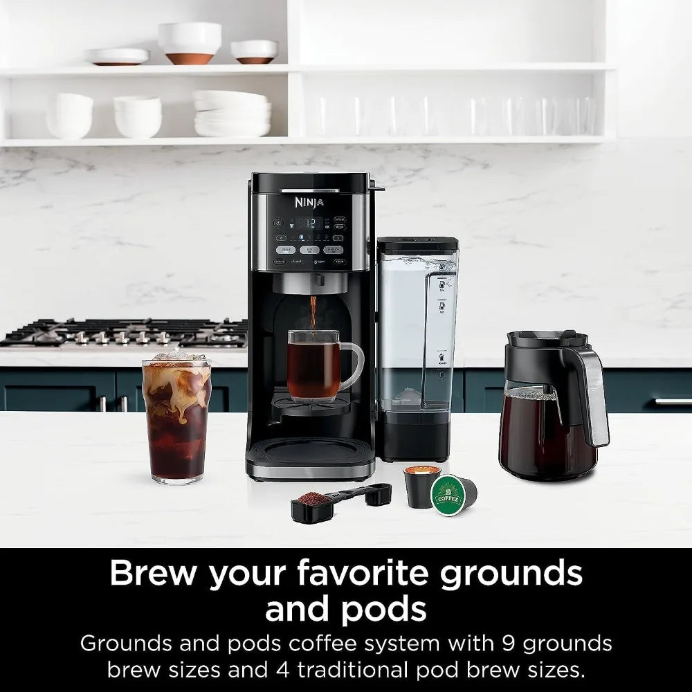 Ninja DualBrew Pro Drip Coffee Maker K Cup Compatible