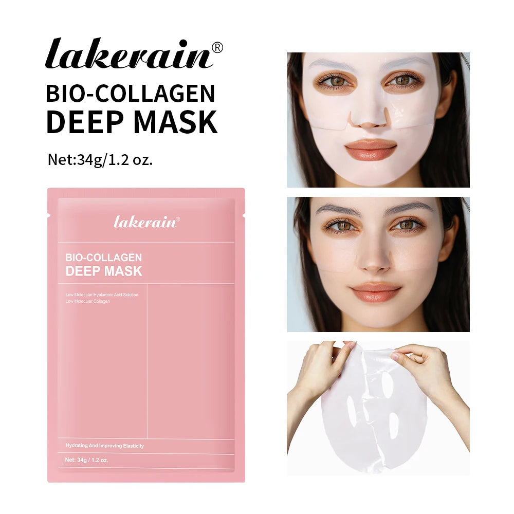 Lakerain Bio Collagen Hydrating Brightening Face Mask