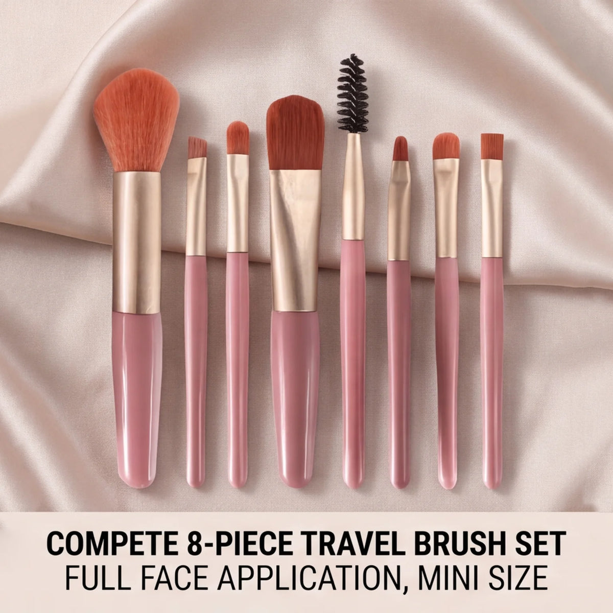 Yiganerjing Soft Makeup Brush Set With Synthetic Hair Bristles