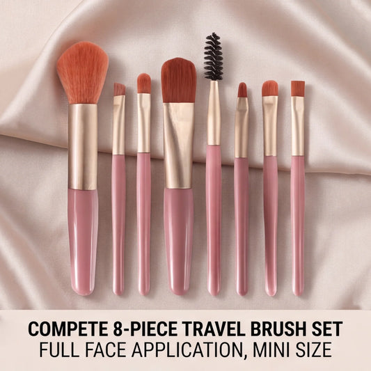 Yiganerjing Soft Makeup Brush Set With Synthetic Hair Bristles