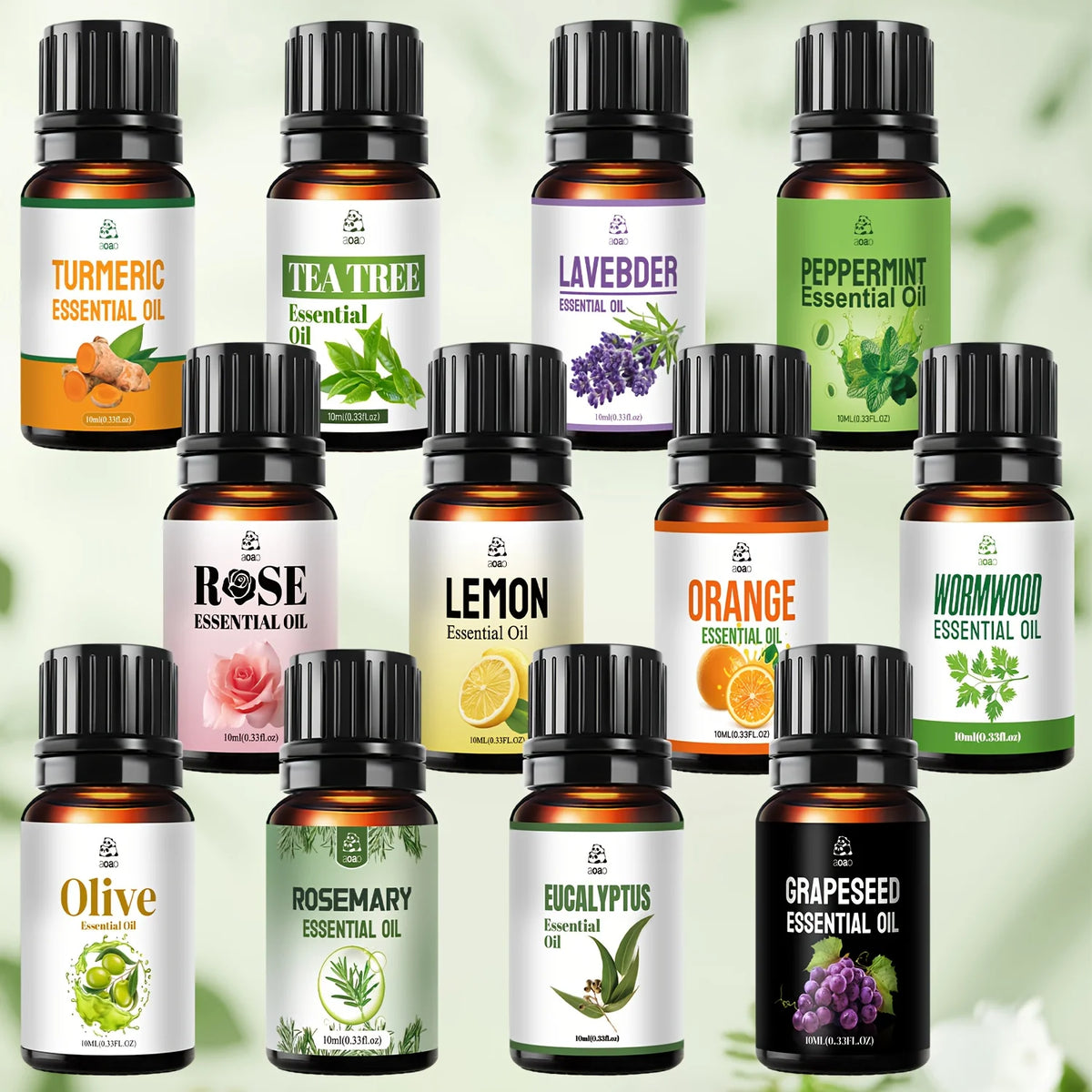 Aoao Natural Skin Care Blend Essential Oil For Facial Massage