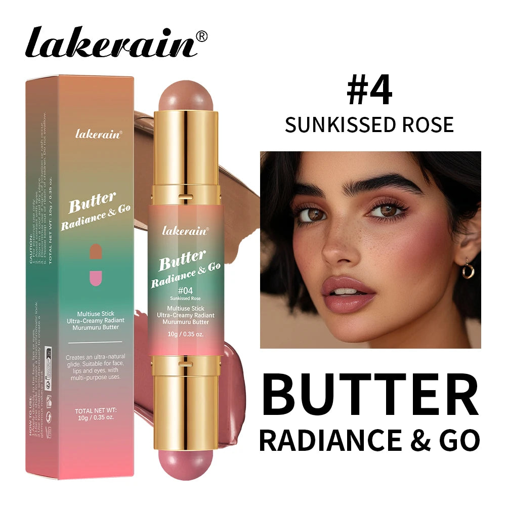 Lakerain Moisturizing Butter Makeup Stick For Face And Lips