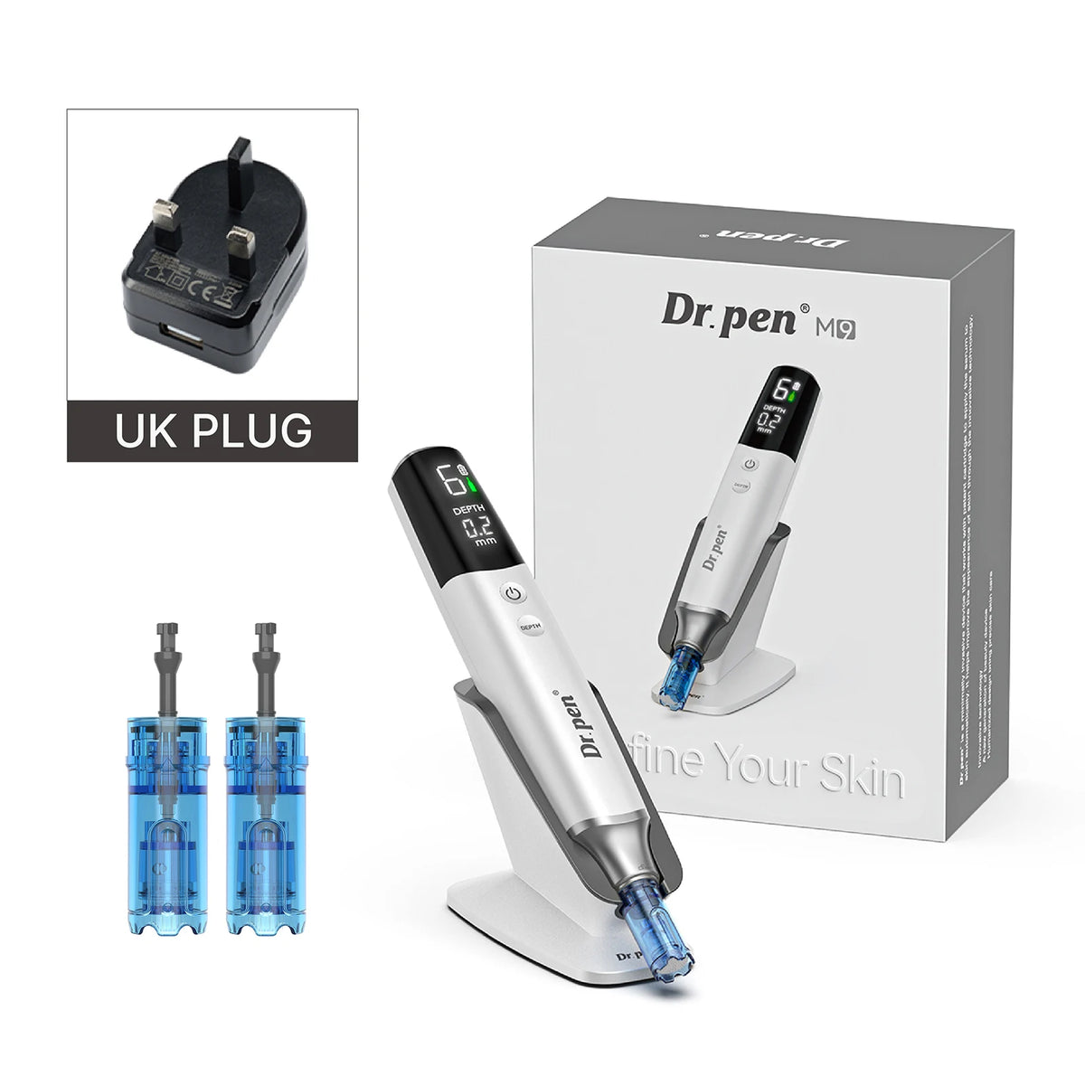Dr Pen M9 Rechargeable Microneedling Derma Pen Facial Skin Rejuvenation