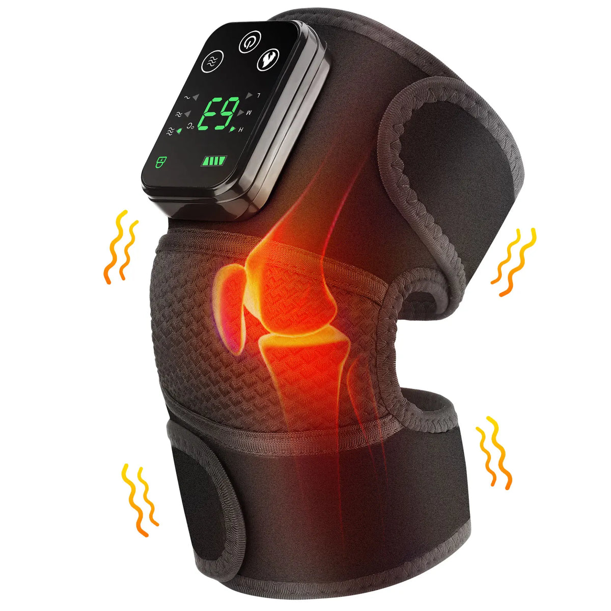 Electric Heating Knee And Neck Massager With Vibration Therapy