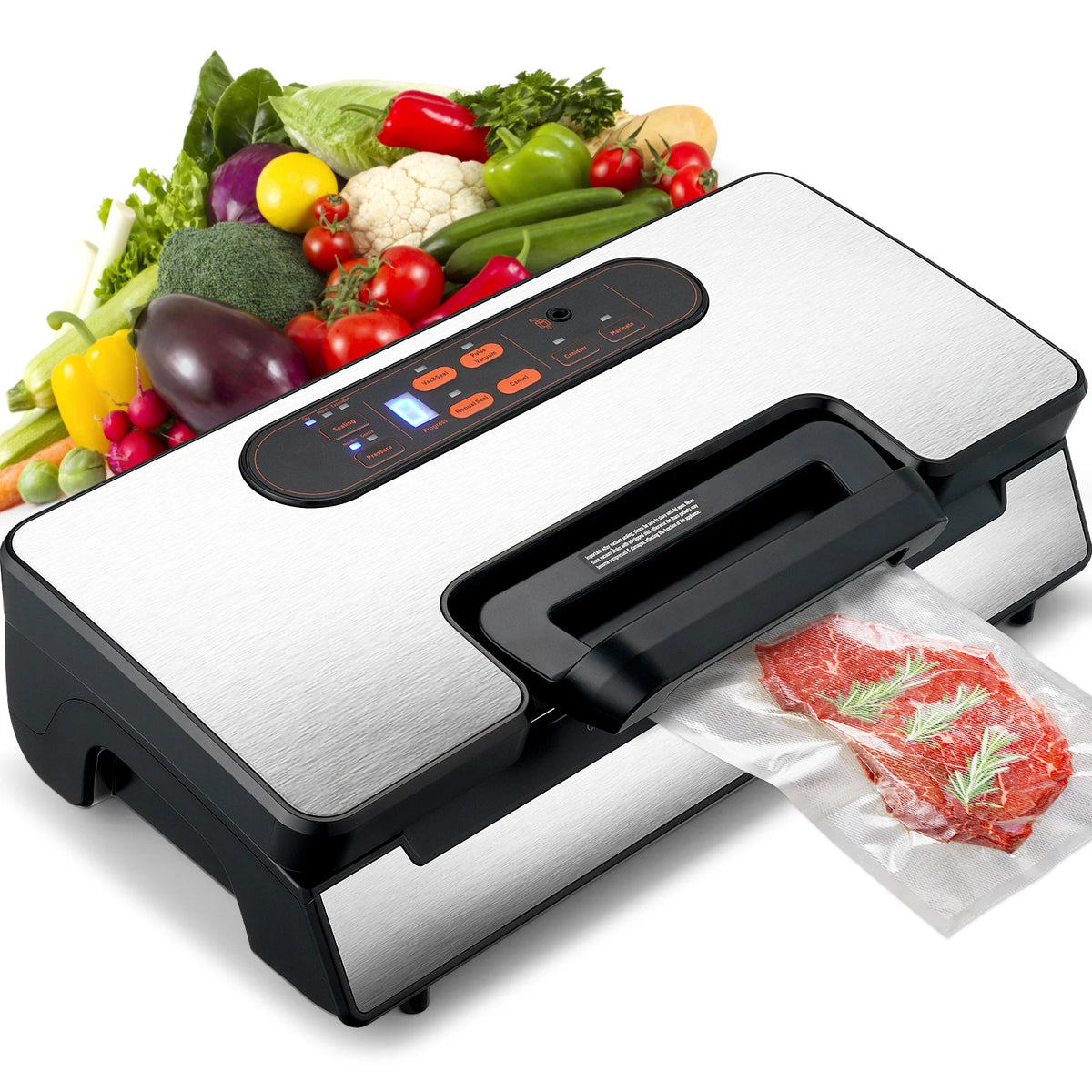 SucceBuy Automatic Vacuum Sealer Machine For Fresh Food Preservation