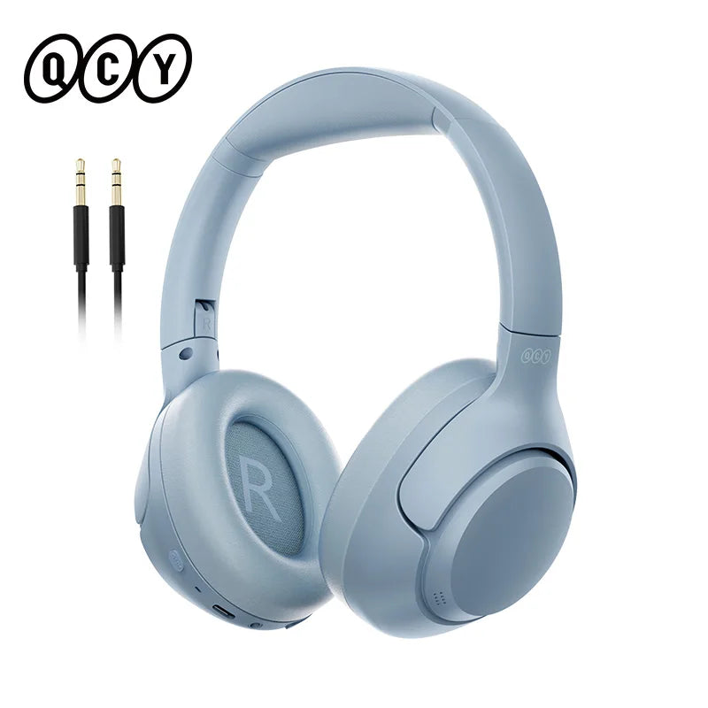 QCY H3 ANC Wireless Headphones Bluetooth 5.4 Hi-Res Audio